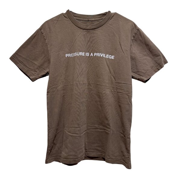 BUM - Pressure is a Privilege Gym Shirt - Size M - Picture 1 of 3